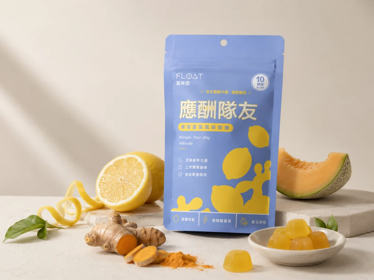 應酬隊友 薑黃檸檬成分 應酬隊友 薑黃與檸檬成分